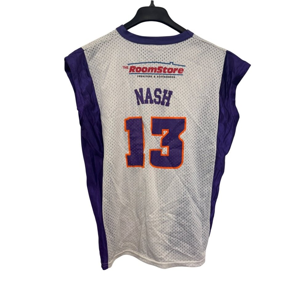 Park Antony Suns Jersey Mens XL White & Purple Mesh Team Nash 13 Fan Apparel